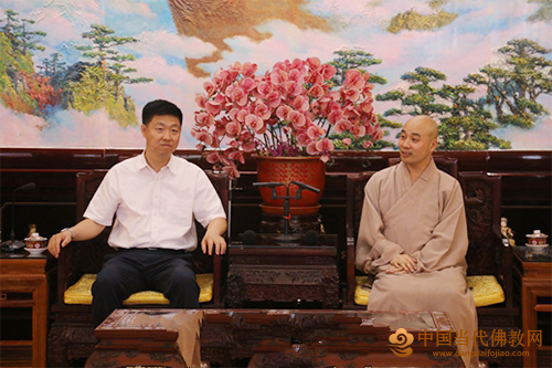 澳门宗教界人士北京研习参访团一行拜访中国佛教协会
